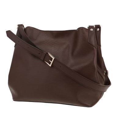 Borsa Louis Vuitton  Mandara in pelle Epi marrone
