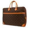 Borsa portadocumenti Louis Vuitton   in tela monogram marrone e pelle naturale - 00pp thumbnail