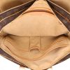 Borsa portadocumenti Louis Vuitton   in tela monogram marrone e pelle naturale - Detail D3 thumbnail