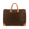 Borsa portadocumenti Louis Vuitton   in tela monogram marrone e pelle naturale - Detail D5 thumbnail