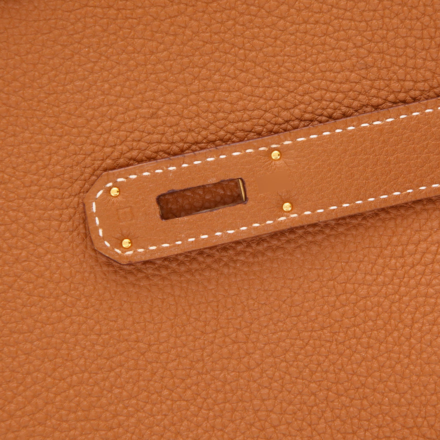 Borsa Hermès  Kelly 40 cm in pelle togo gold - Detail D4