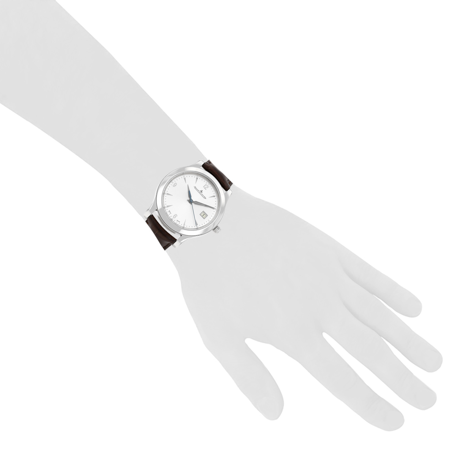 Jaeger-LeCoultre Master Control Date  in stainless steel Ref: Jaeger-LeCoultre - 147.8.37.S  Circa 2012 - Detail D1