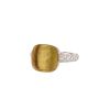 Pomellato Nudo Maxi ring in pink gold, quartz and diamonds - 00pp thumbnail