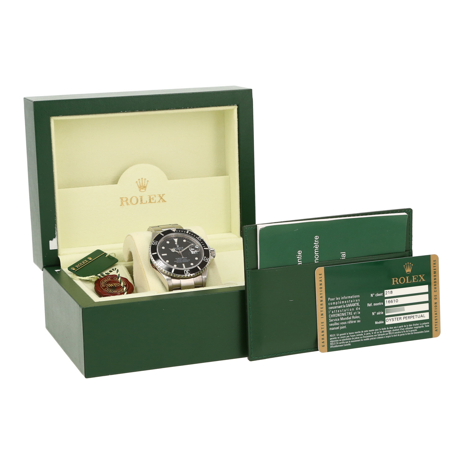 Orologio Rolex Submariner Date in acciaio Ref: Rolex - 16610T  Circa 2008