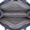 Dior  Book Tote shopping bag  in blue monogram denim canvas - Detail D3 thumbnail