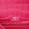 Hermès  Kelly - Clutch pouch  in Rose Sheherazade alligator - Detail D2 thumbnail