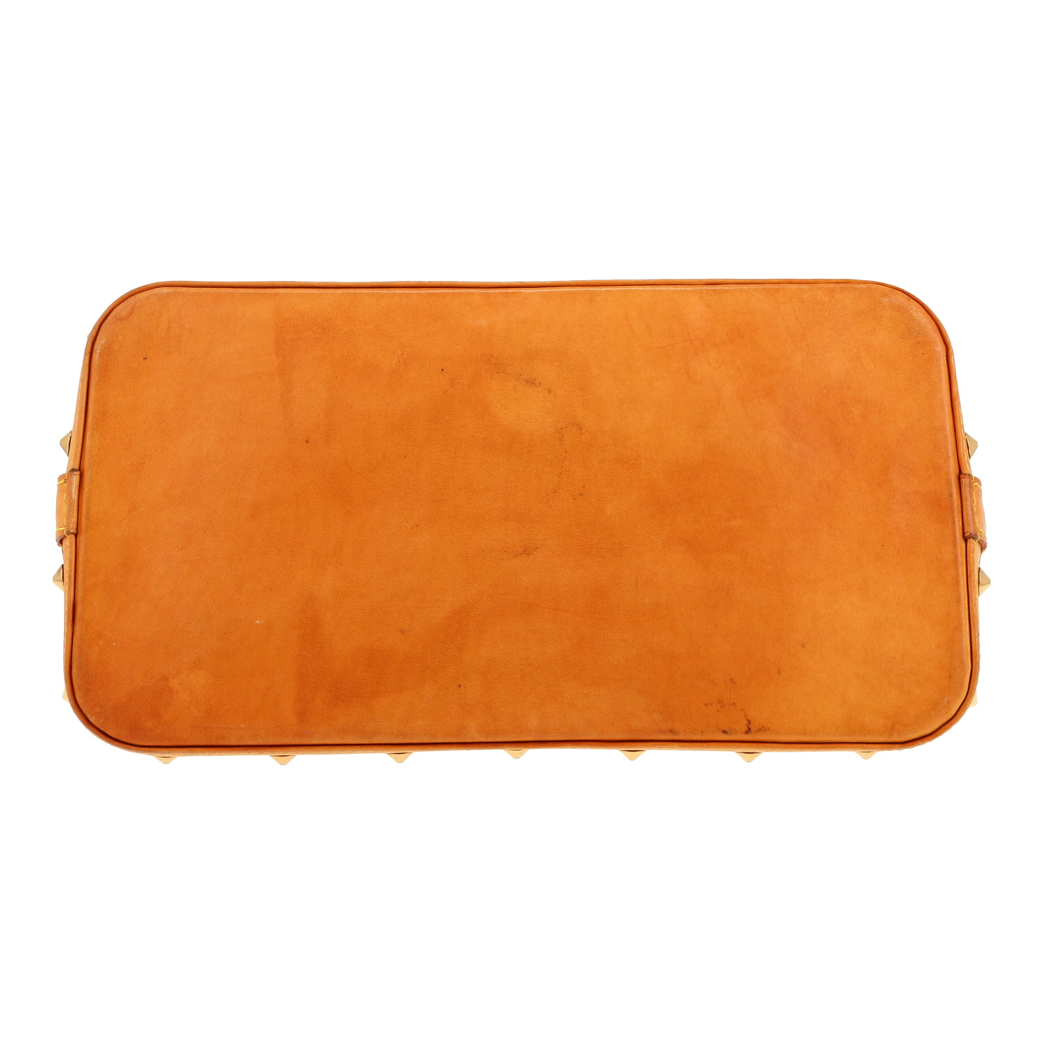 Borsa Louis Vuitton  Alma Editions Limitées in tela monogram multicolore e bianca e pelle naturale - Detail D1