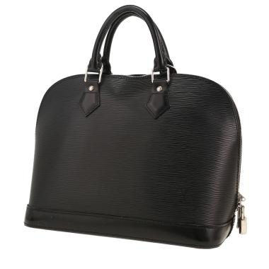 Louis Vuitton  Alma handbag  in black epi leather