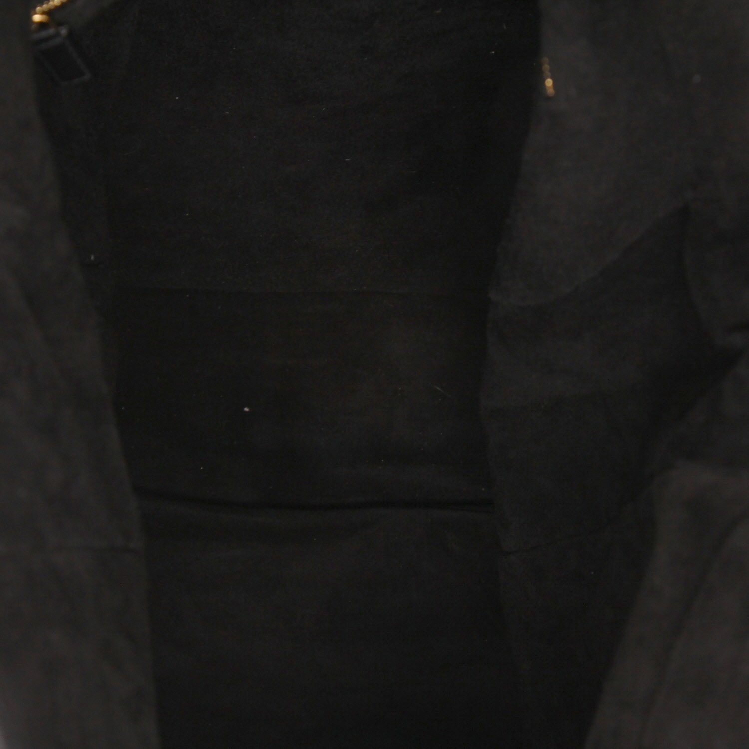 Sac cabas Dior   en cuir cannage noir - Detail D3