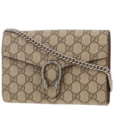 Sac bandoulière Gucci  Dionysus en toile sûpreme GG beige