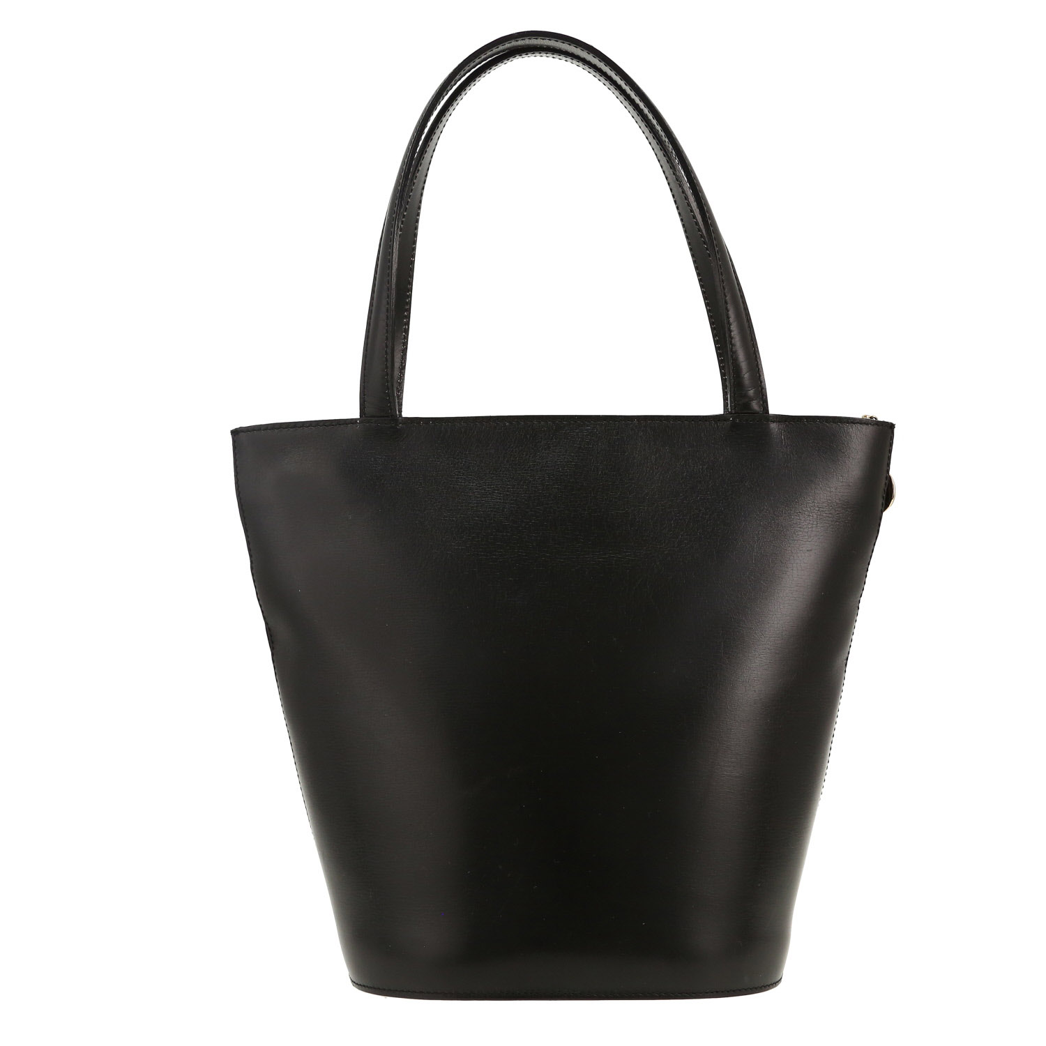 Celine  Vintage handbag  in black leather - Detail D4