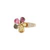 Bulgari Flora ring in yellow gold, sapphires and diamondsand in sapphires - 00pp thumbnail