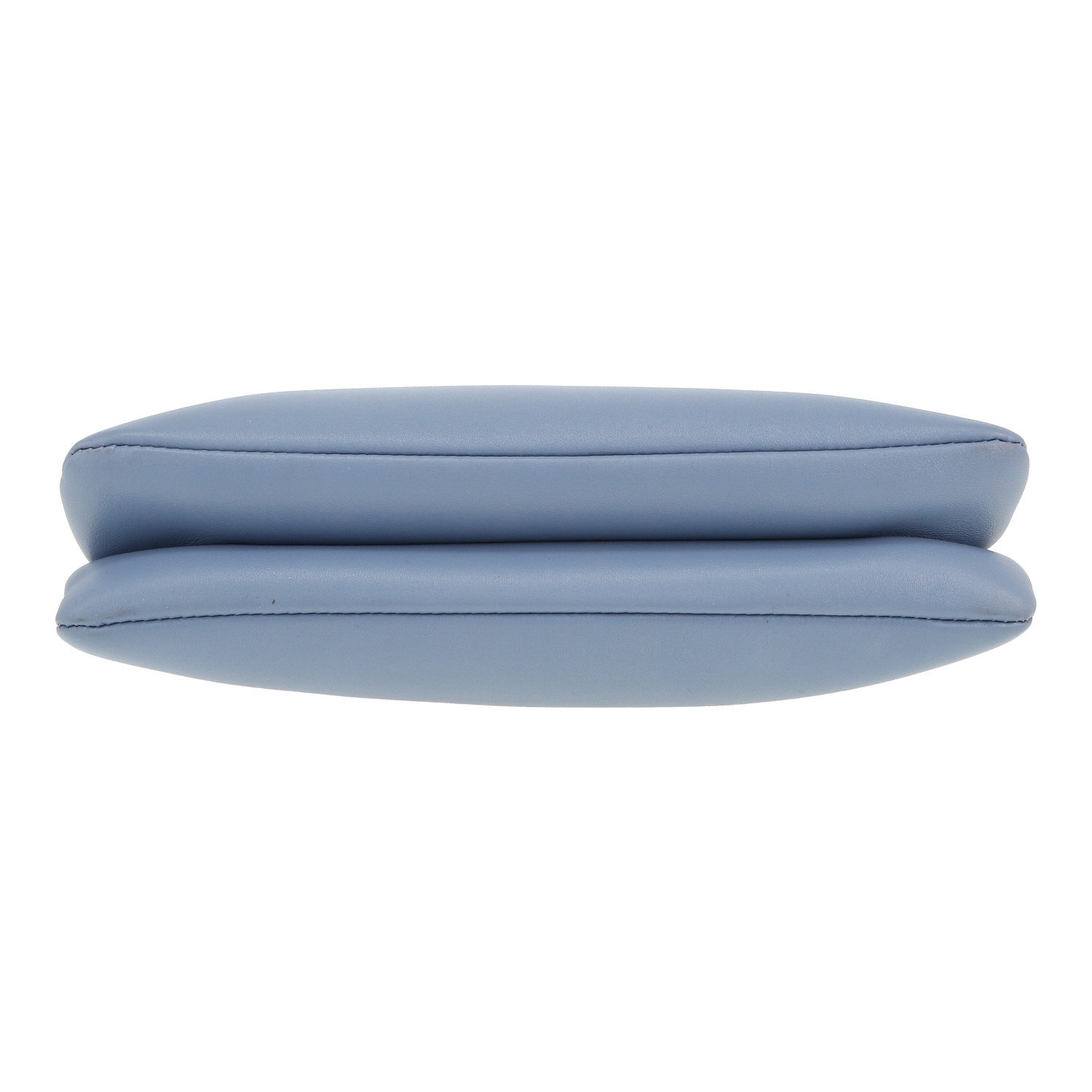 Sac bandoulière Chloé  Faye en cuir lisse bleu et daim bleu - Detail D1