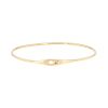 Dinh Van Serrure bangle in yellow gold - 00pp thumbnail