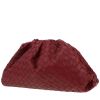 Bottega Veneta  Pouch pouch  in burgundy intrecciato leather - 00pp thumbnail