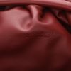 Bottega Veneta  Pouch pouch  in burgundy intrecciato leather - Detail D2 thumbnail