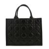 Dior  Book Tote medium model  shopping bag  in black leather cannage - Detail D4 thumbnail