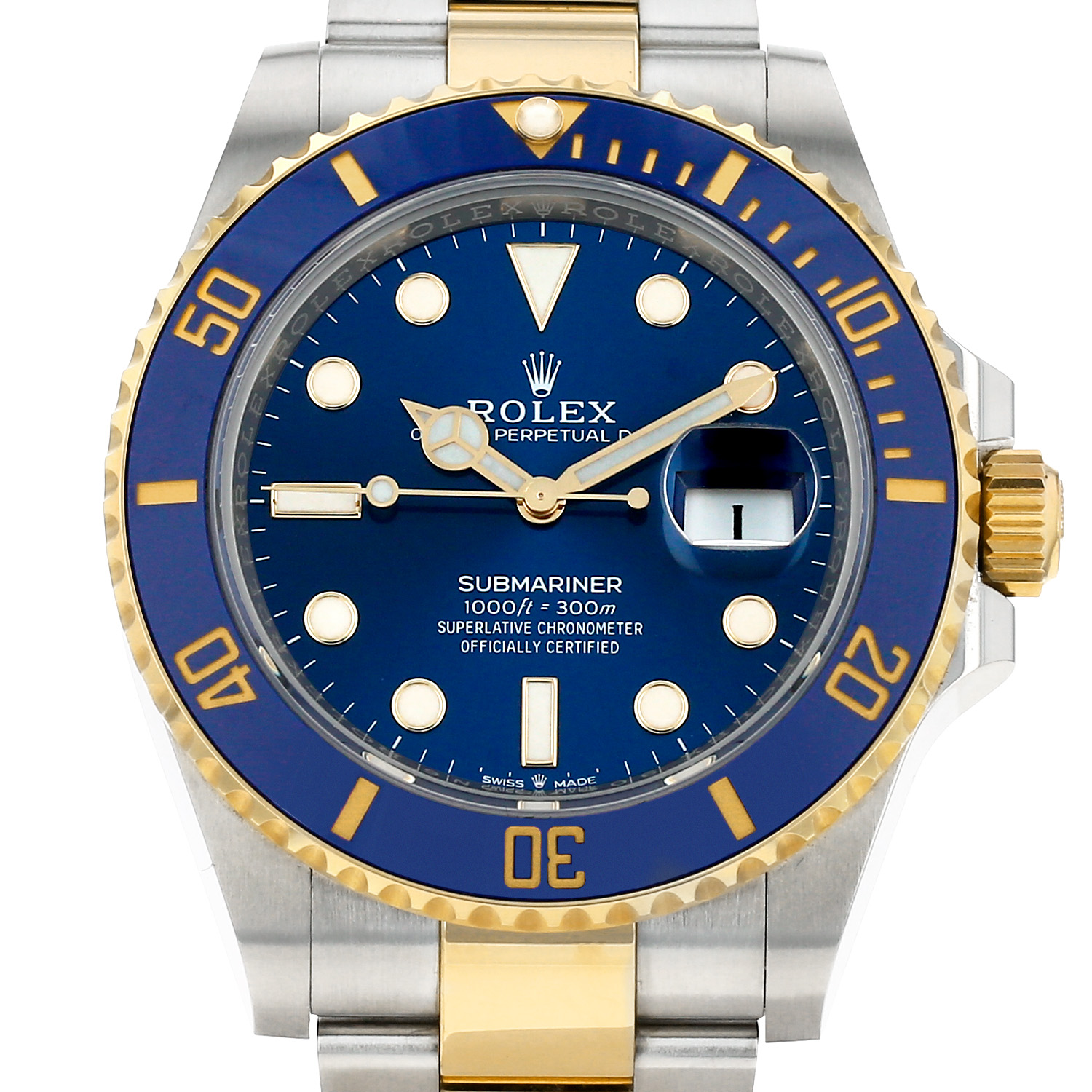 Reloj Rolex Submariner Date de oro y acero Ref: Rolex - 126613LB  Circa 2022