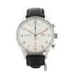 IWC Portuguese-Chronograph  in stainless steel Ref: IWC - IW371604  Circa 2020 - 360 thumbnail