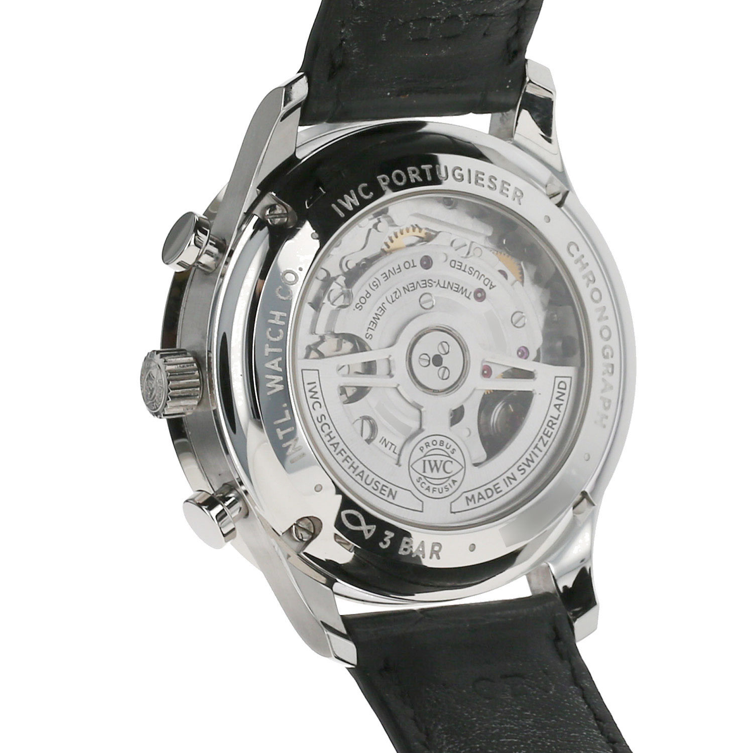 Reloj IWC Portuguese-Chronograph de acero Ref: IWC - IW371604  Circa 2020 - Detail D3