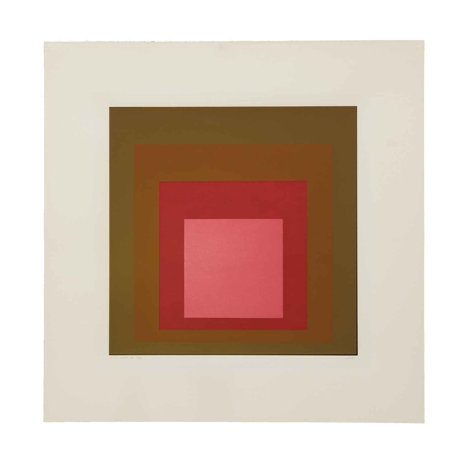 Josef Albers (1888-1976), I-S LXXI b - 1971