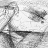 Pablo Picasso (1881-1973), Homme assis près d'une femme allongée - 1967 - Detail D1 thumbnail