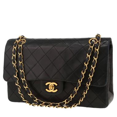 Chanel  Timeless Classic handbag  in black quilted leather