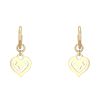 O.J. Perrin Légende hoop earrings in yellow gold - 00pp thumbnail