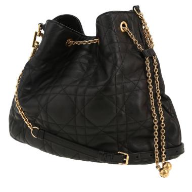 Dior  Ammi handbag  in black leather cannage