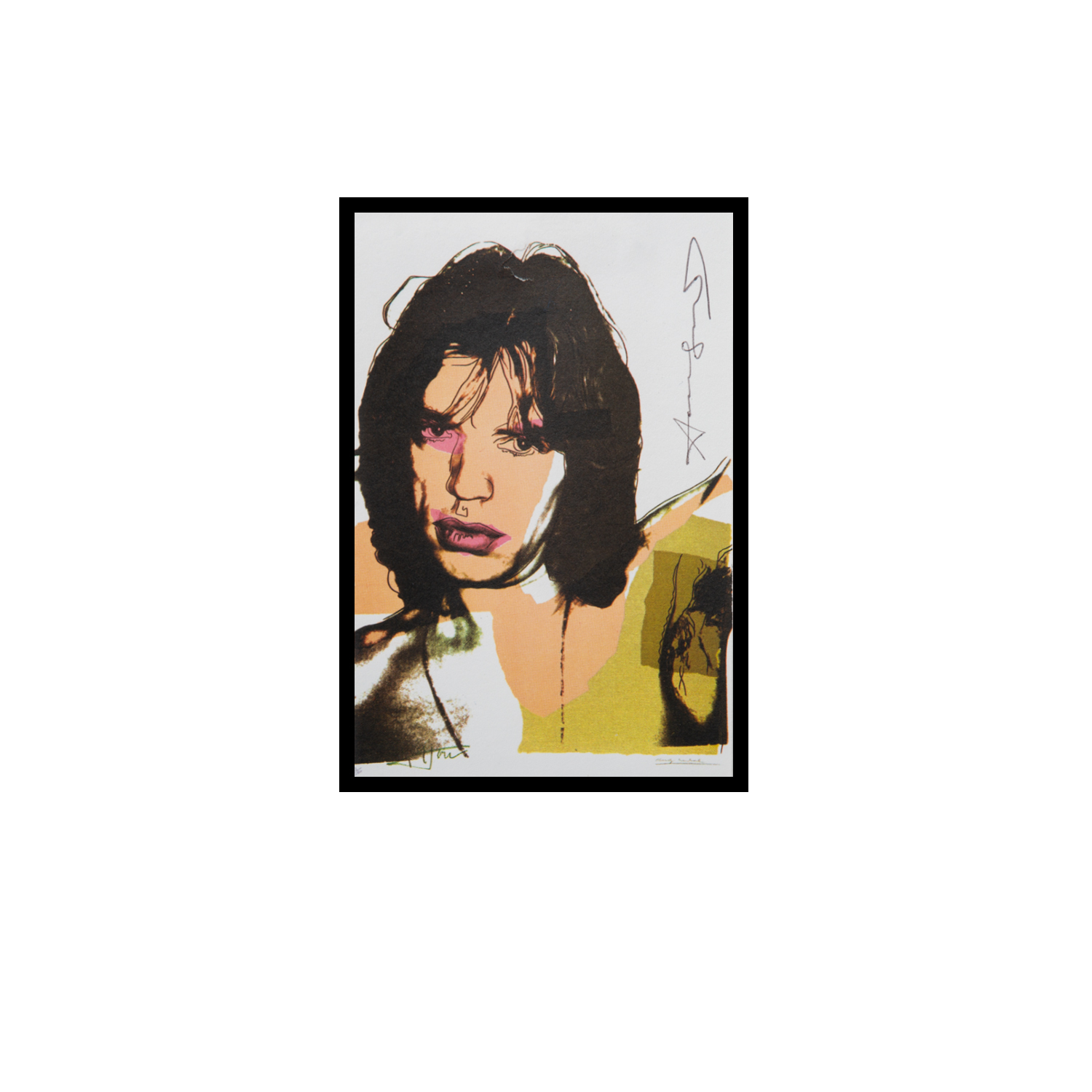 Andy Warhol (1928-1987), Mick Jagger, Announcement - 1975