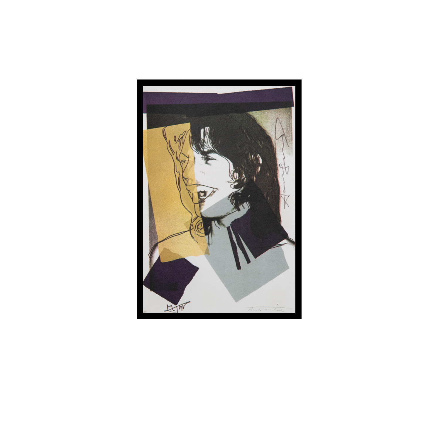 Andy Warhol (1928-1987), Mick Jagger, Announcement - 1975 - Detail D5
