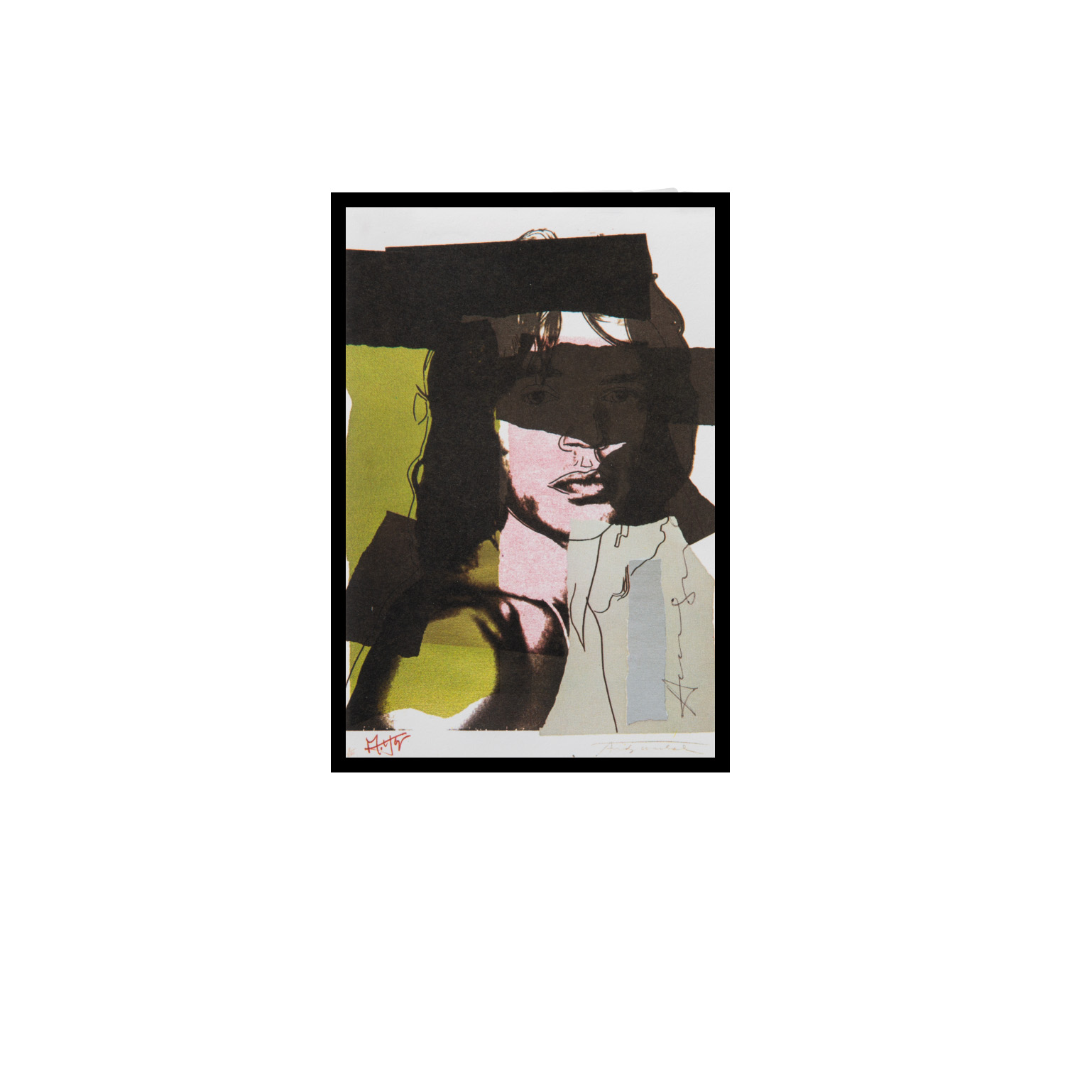 Andy Warhol (1928-1987), Mick Jagger, Announcement - 1975 - Detail D6
