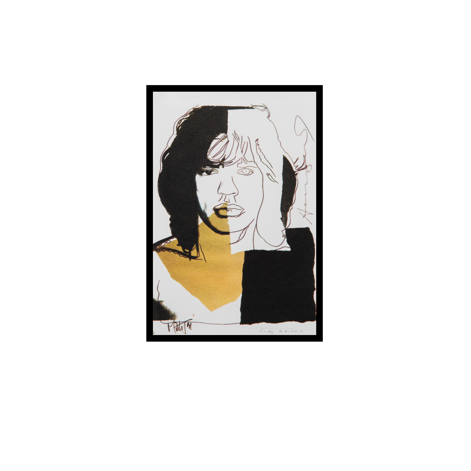 Andy Warhol (1928-1987), Mick Jagger, Announcement - 1975 - Detail D7