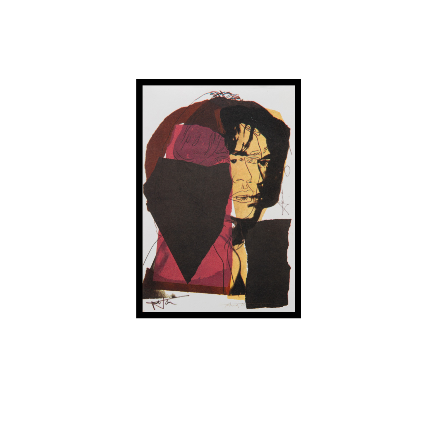 Andy Warhol (1928-1987), Mick Jagger, Announcement - 1975 - Detail D8