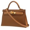 Borsa Hermès  Kelly 20 cm in pelle Epsom bicolore Alezan e Biscuit - 00pp thumbnail