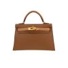 Borsa Hermès  Kelly 20 cm in pelle Epsom bicolore Alezan e Biscuit - 360 thumbnail