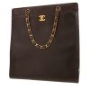 Borsa Chanel   in pelle marrone - 00pp thumbnail