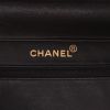 Chanel Timeless  Double Flap handbag  in black quilted leather - Detail D2 thumbnail