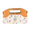 Bolso de mano Louis Vuitton  Judy en lona Monogram multicolor y cuero natural - Detail D4 thumbnail