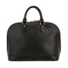 Louis Vuitton  Alma medium model  handbag  in black epi leather - Detail D4 thumbnail