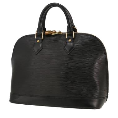 Louis Vuitton  Alma medium model  handbag  in black epi leather