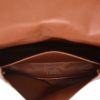 Borsa a tracolla Louis Vuitton  Cartouchiére in tela monogram marrone e pelle naturale - Detail D4 thumbnail