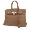 Bolso de mano Hermès  Birkin 35 cm en cuero marrón etoupe - 00pp thumbnail