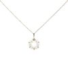 Ciondolo Mikimoto  in oro giallo, perle coltivate Akoya e diamanti - 00pp thumbnail