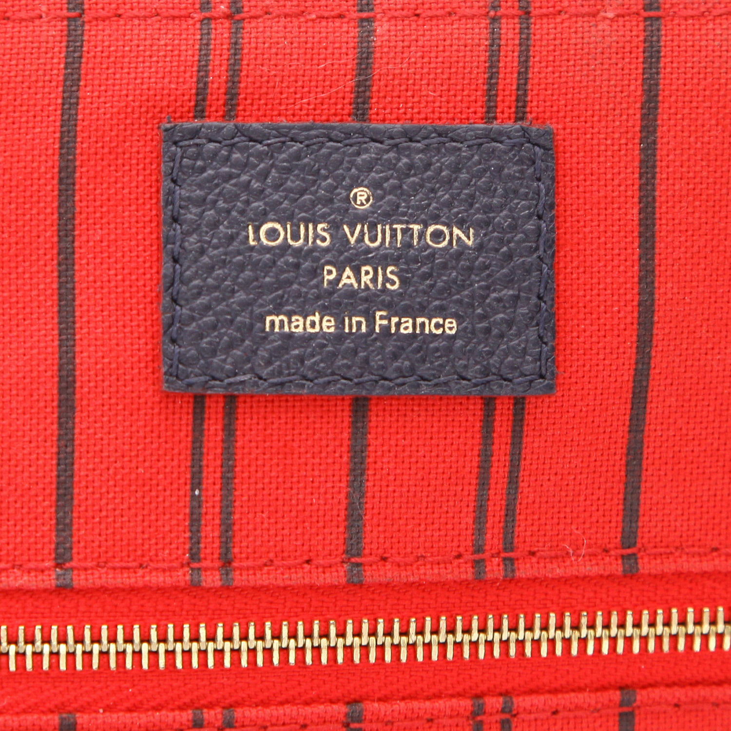 Bolso de mano Louis Vuitton  Speedy 25 en cuero monogram huella azul marino - Detail D2