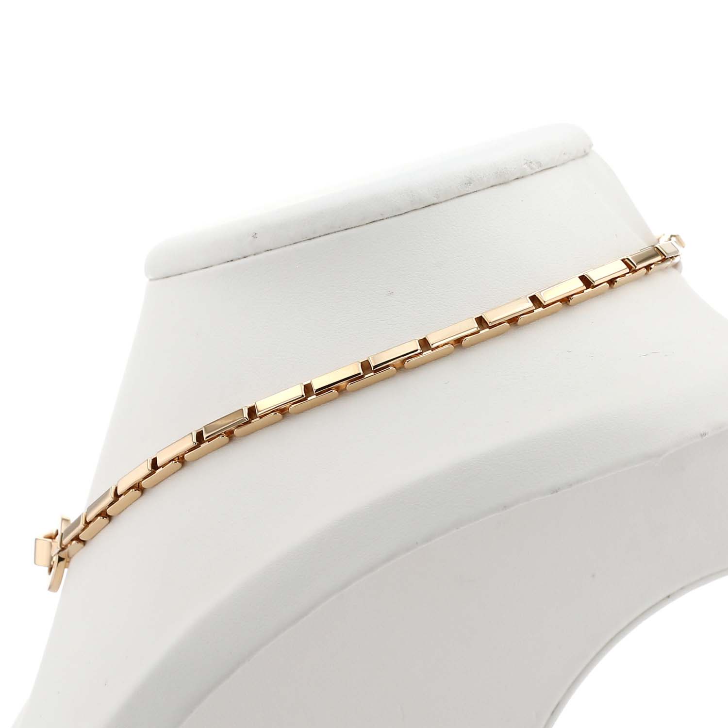 Cartier Agrafe necklace in yellow gold - Detail D3