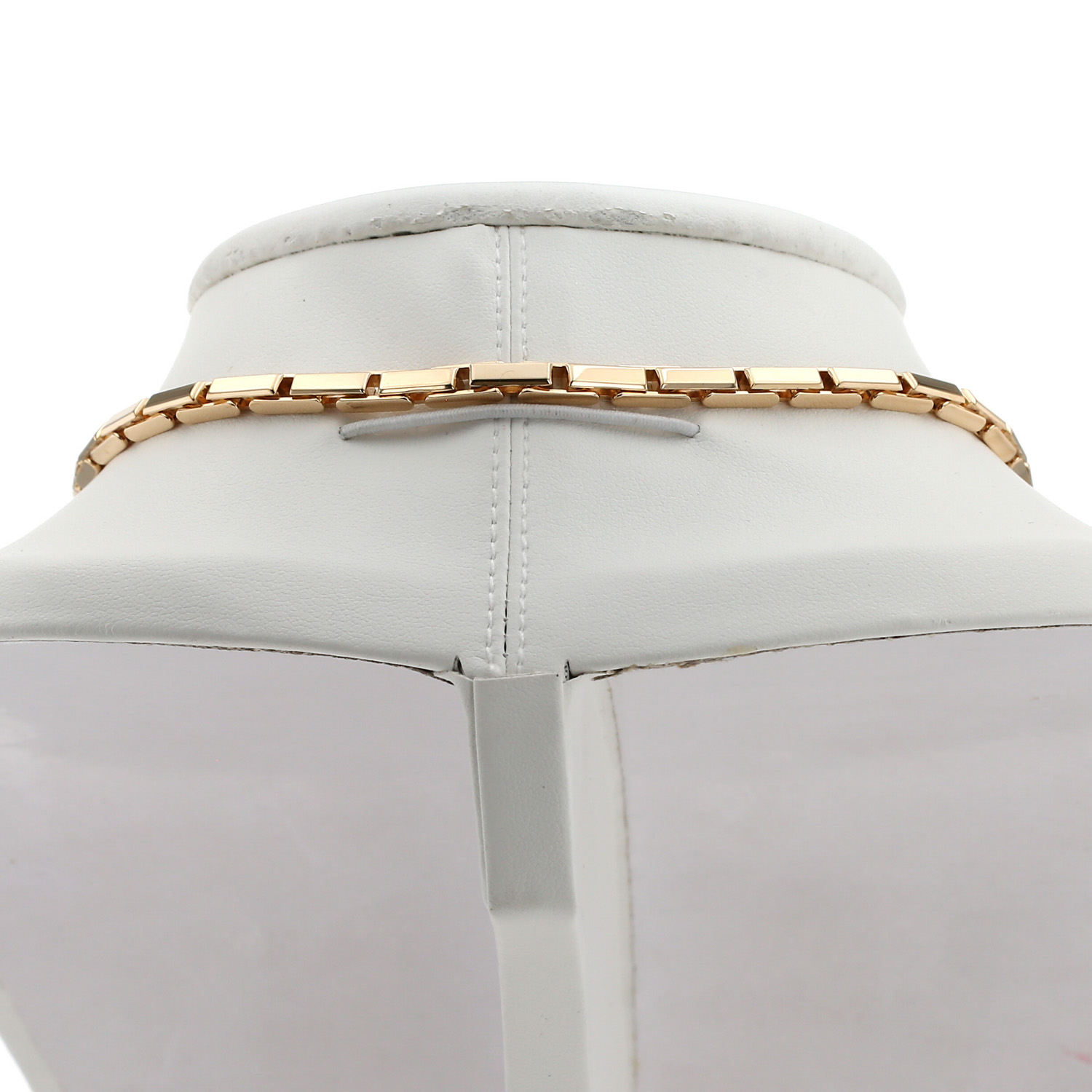 Cartier Agrafe necklace in yellow gold - Detail D4