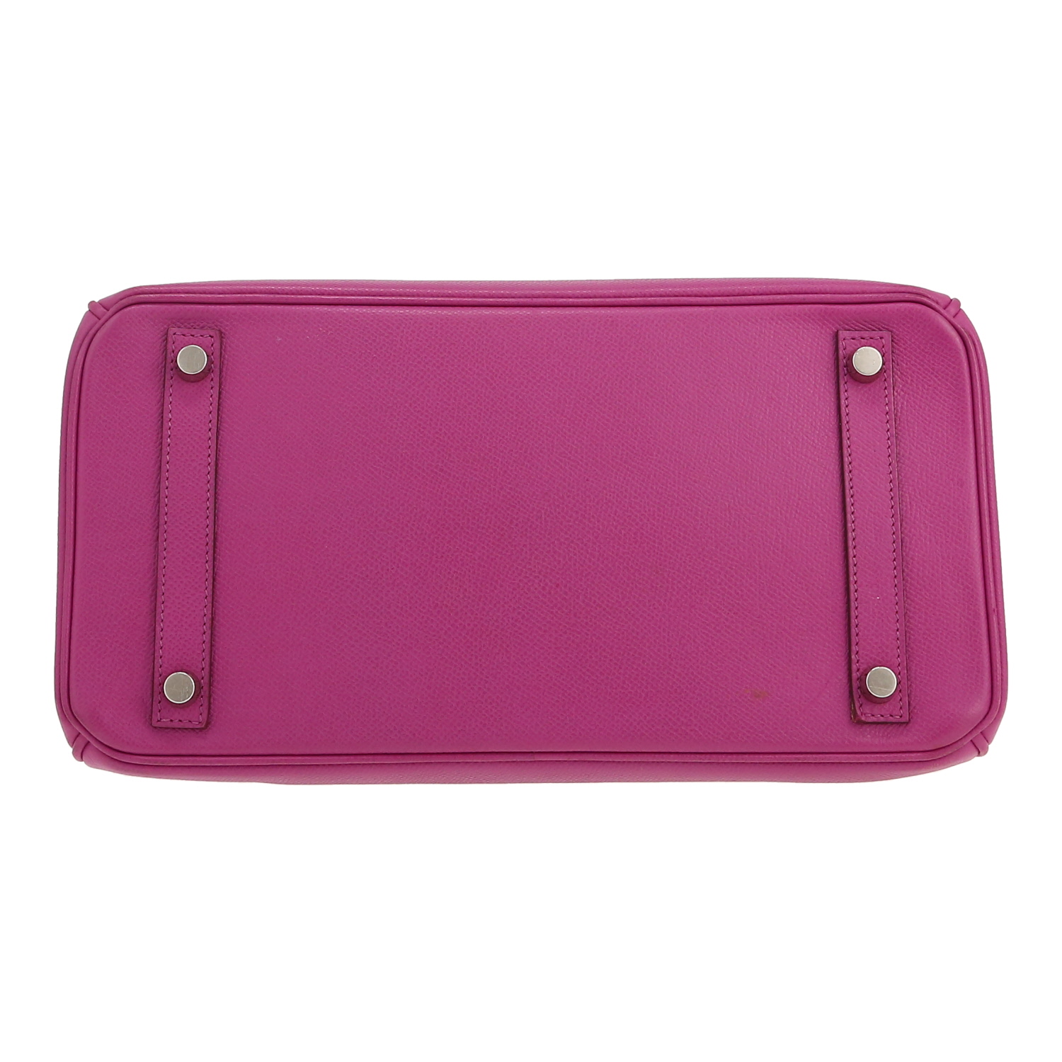 Borsa Hermès  Birkin 30 cm in pelle Epsom viola Cyclamen - Detail D1