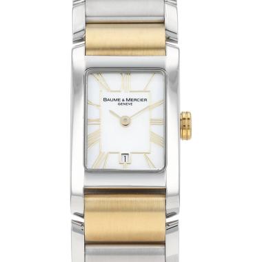 Orologio Baume & Mercier Hampton Classic in acciaio e oro placcato Ref: Baume & Mercier - 65640  Circa 2010