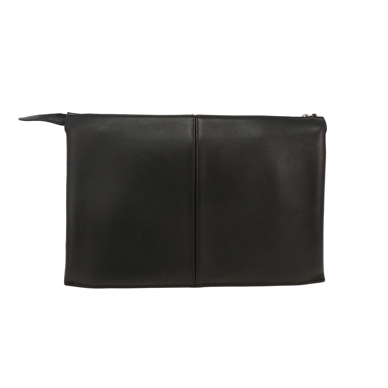 Bolso bandolera Celine   en cuero negro - Detail D4